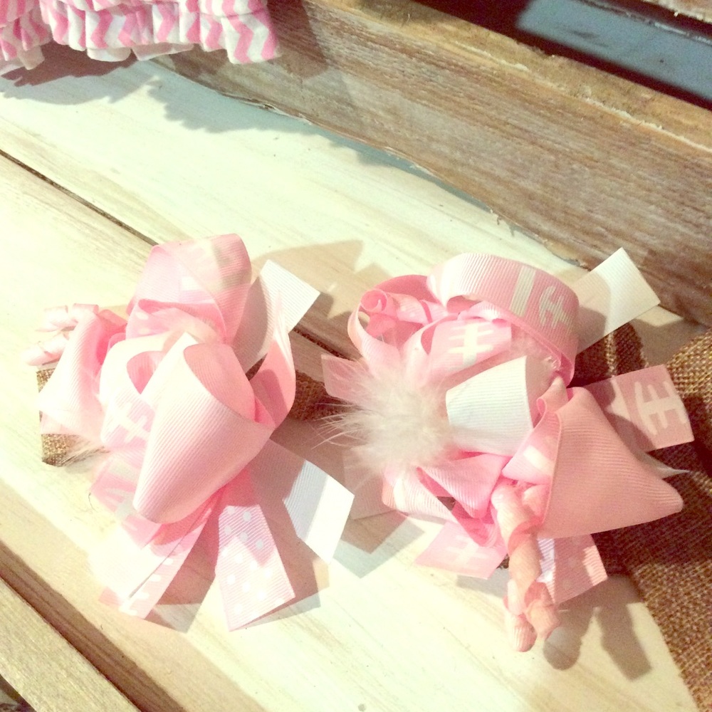 Girls Boutique Game Day Hair Bow 💕